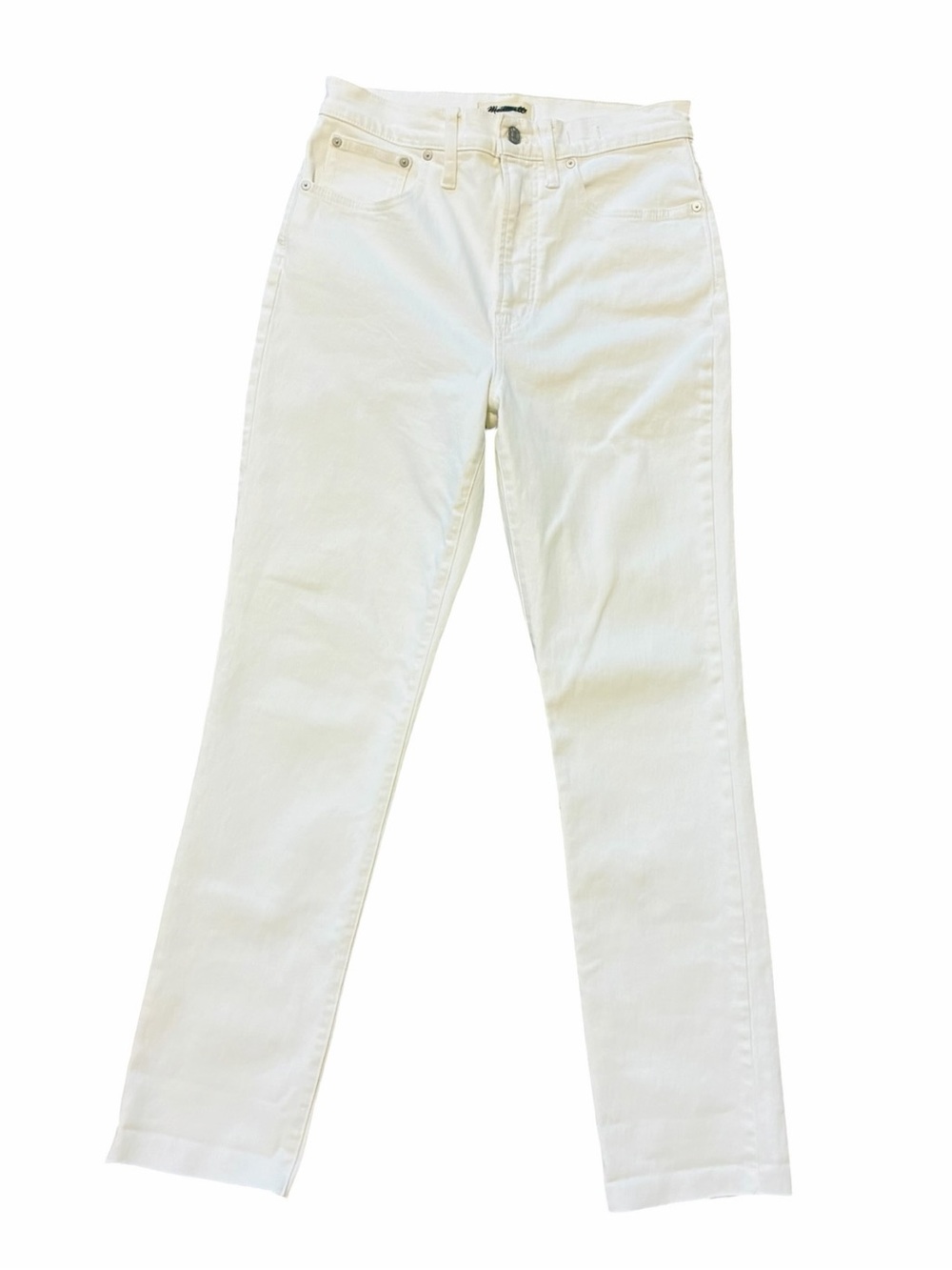 Madewell White The Perfect Vintage Jean High Rise Women's Size 28T